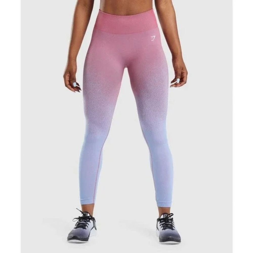 Gymshark Adapt Ombre Seamless Full Length Leggings Size Large